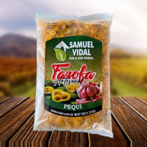 FAROFA TEMPERADA SABOR PEQUI 350g