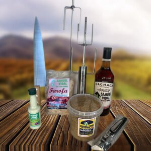 KIT CHURRASCO DO VIDAL COM A GARRA LONGA